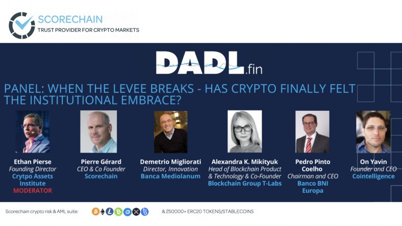 Review: Scorechain participated in the launch edition of DADL.fin event