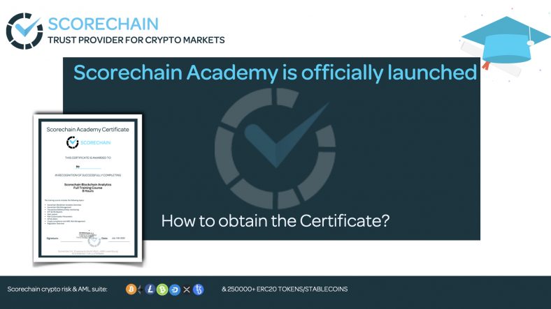 Scorechain Academy is officially launched