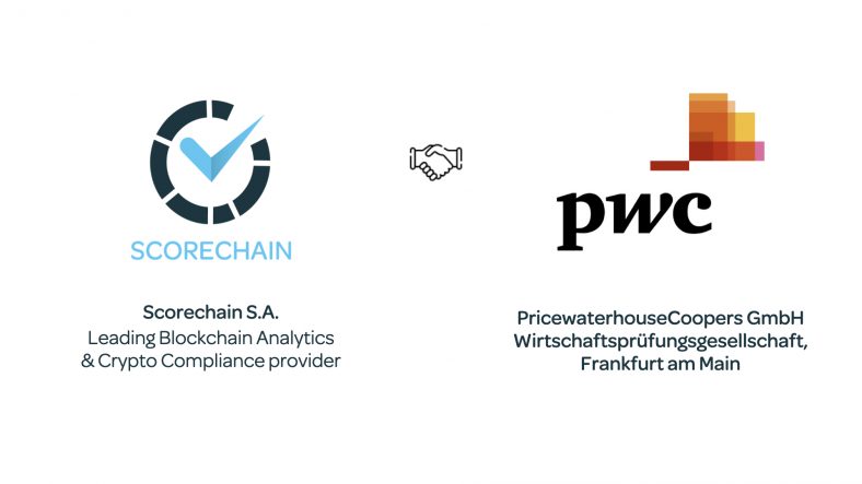 Scorechain S.A., Luxembourg, and PricewaterhouseCoopers GmbH Wirtschaftsprüfungsgesellschaft, Frankfurt am Main, cooperate to introduce a common solution in the context of AML Compliance requirements towards transaction monitoring of crypto-asset providers