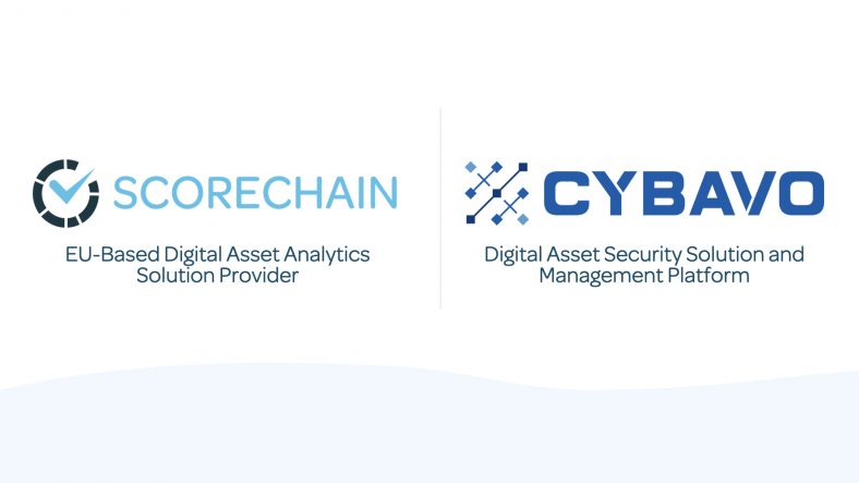 CYBAVO enhances its digital asset security solution to integrate stricter AML requirements with Scorechain’s digital asset analytics solution.